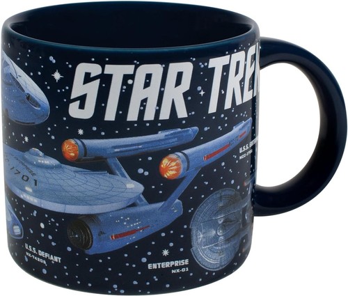Starships star trek mug - of,