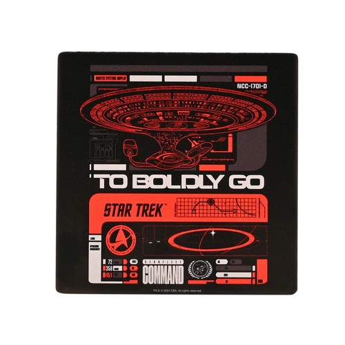 Coaster star trek ceramic - star,