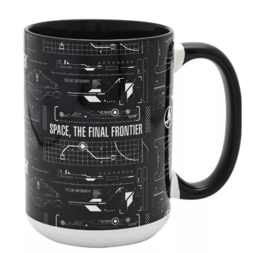 Star trek tech black - and, white