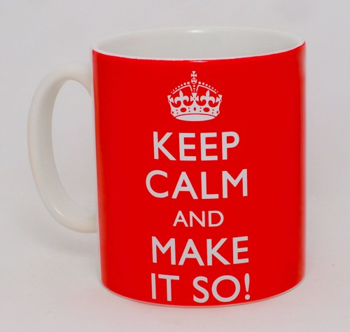 Keep calm and make mug - keep,