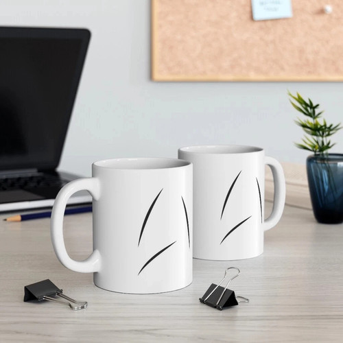 Captain kirk mug star - kirk, trek