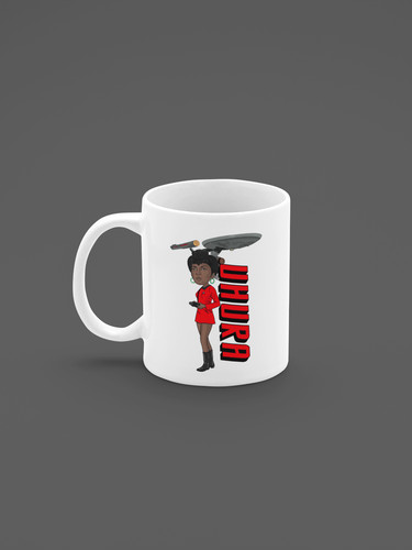 Uhura cartoon art star trek - uhura,