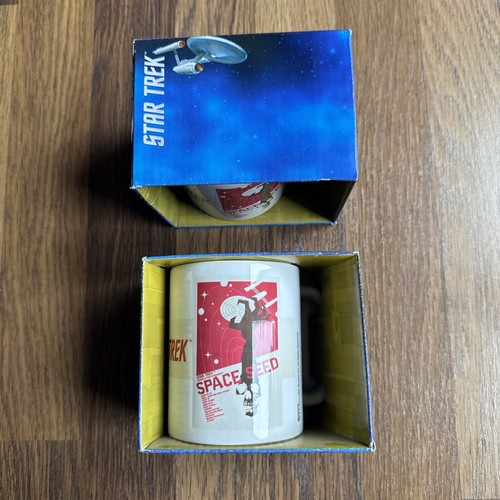 Star trek space seed mugs - trek,