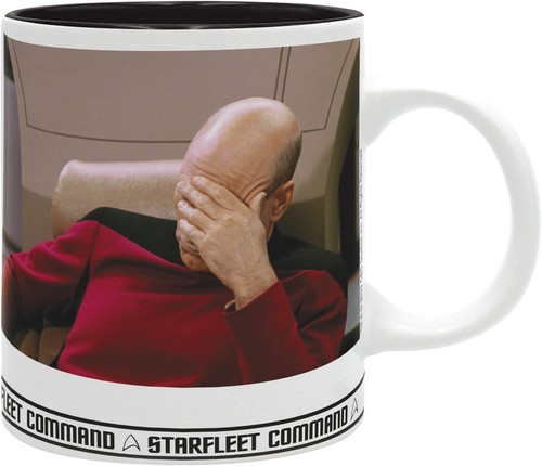 Official star trek picard face - star,