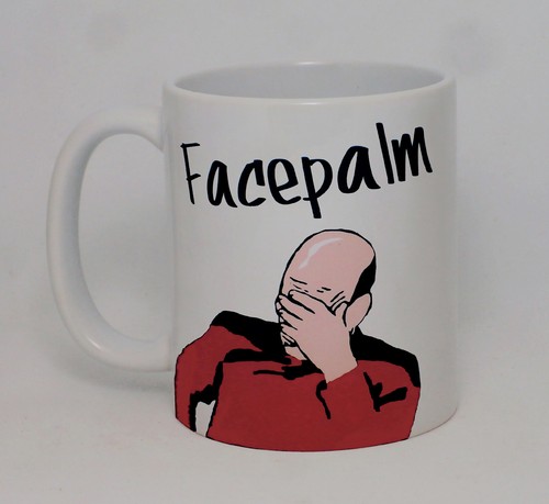 Captain picard facepalm meme - captain,